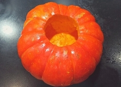 Halloween : activité DIY pour créer votre citrouille, étape 2