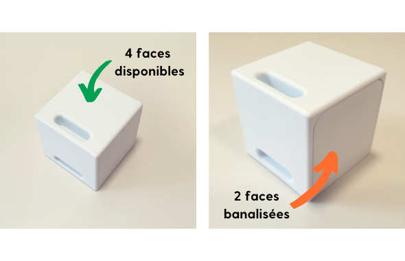 Spécifications pour personnaliser ses cubes