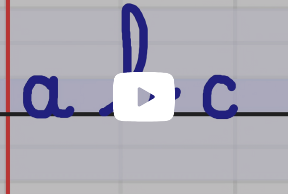 La formation des lettres
