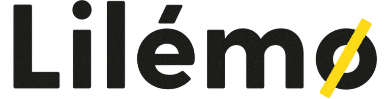 Logo de Lilémo, une marque innovante dans le secteur du transport et de la mobilité, avec une typographie moderne et dynamique.