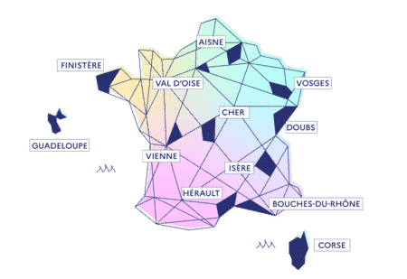 Carte des TNE - Réseau Canopé