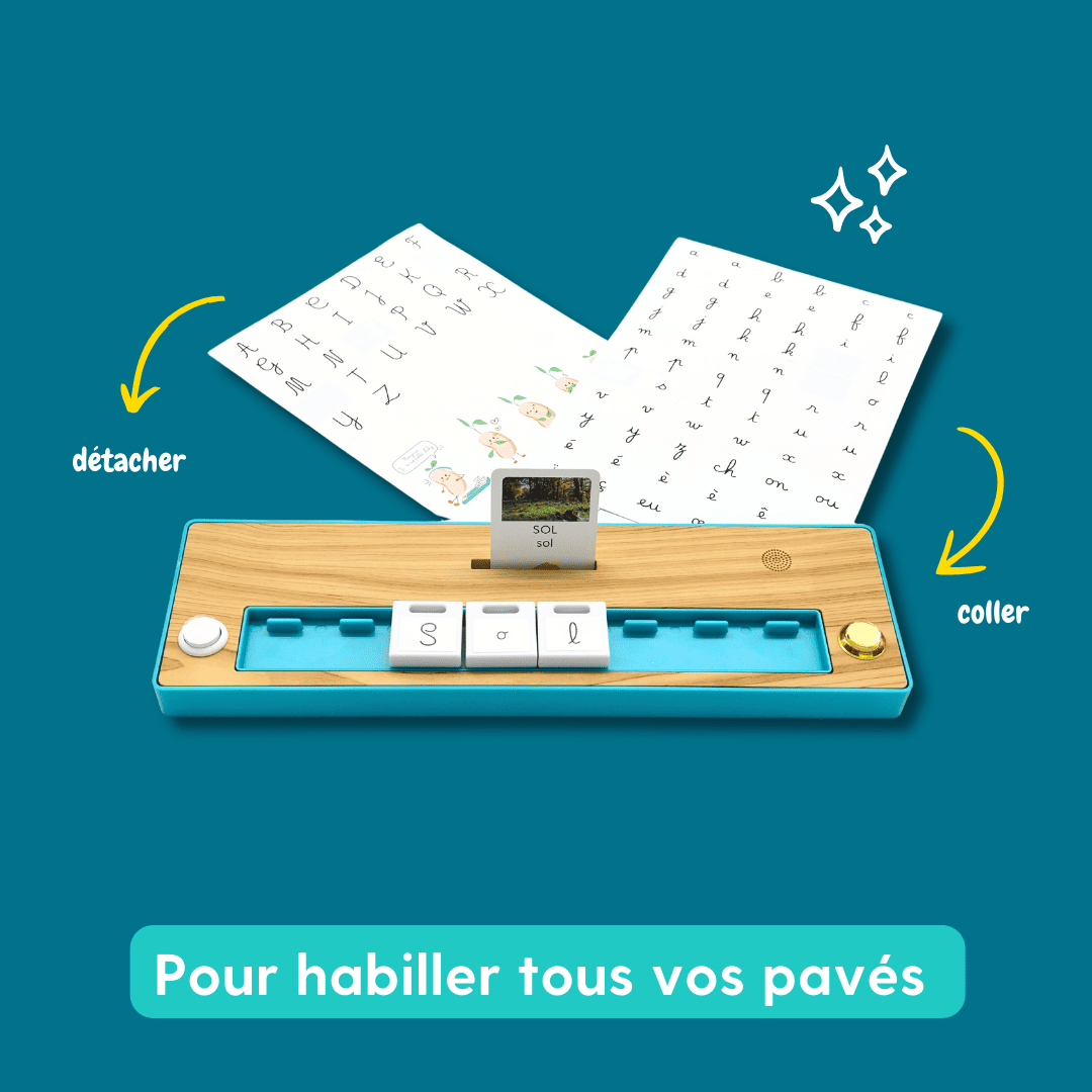 Stickers lettres manuscrites